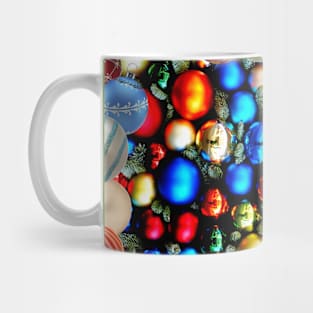 Christmas gift for yourself or a friend. Christmas fir branches. Mug